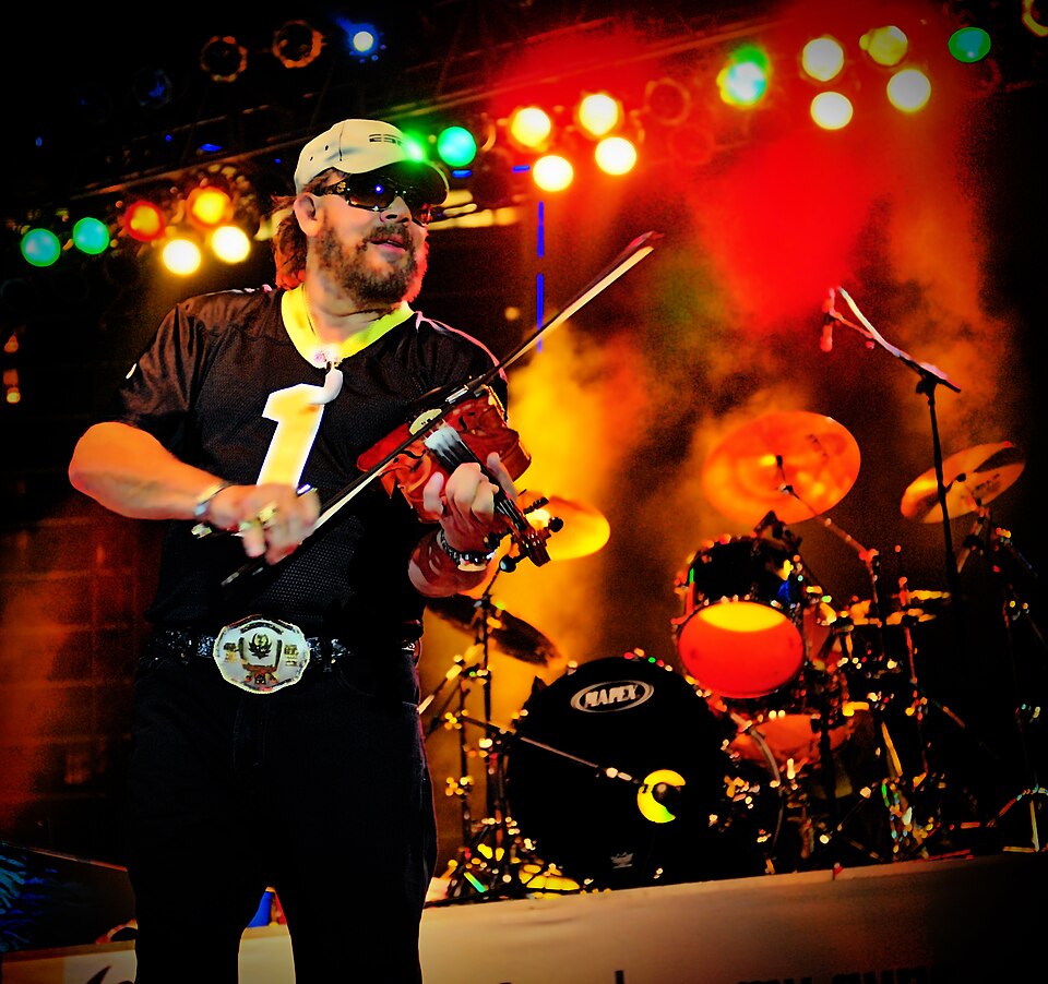 Hank Williams Jr performing in Atmore, ALA