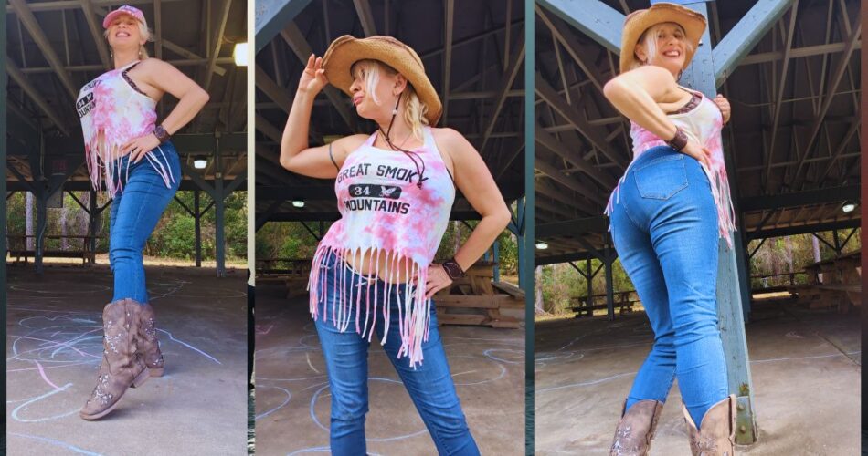 Queen Daisy Chain has her Blue Jeans On