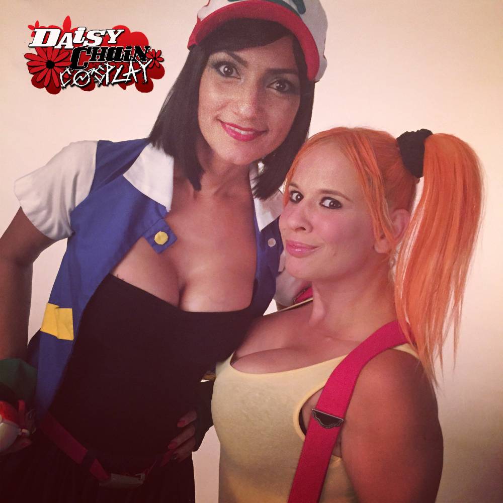Misty and Ash Cosplay - Ivy Cosplay and Daisy Chain Cosplay