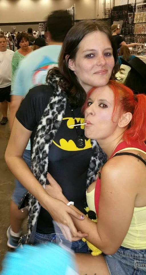Daisy Chain Cosplay as Misty at Mississippi Comic Con with a friend