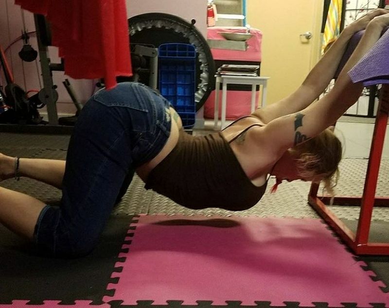 Hyper-extending My Lower Back